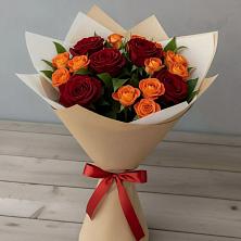 Букет Любовь и восторг в Октябрьском