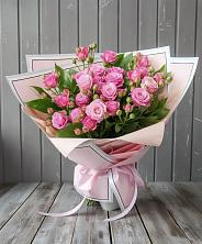 Букет Розовый кустик в Октябрьском