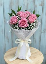 Букет цветов из:  Розы в Октябрьском