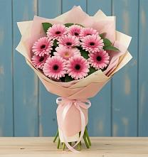 Букет цветов из:  Герберы в Октябрьском