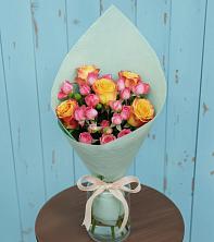 Букет цветов из:  Розы в Октябрьском